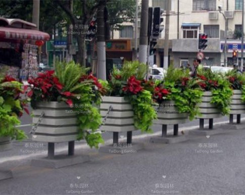 道路花箱護欄