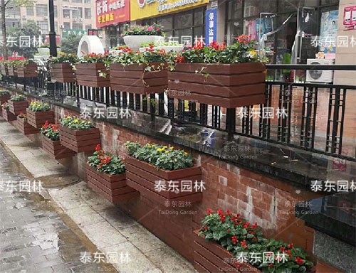 簡約花箱